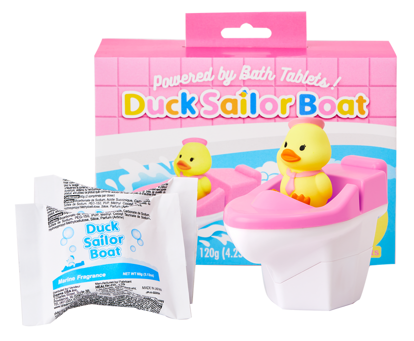 Duck Sailor Boat - Happy Display