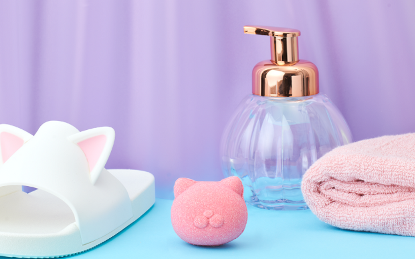 NekoMote Bath Ball Gift Set - Cute Pick