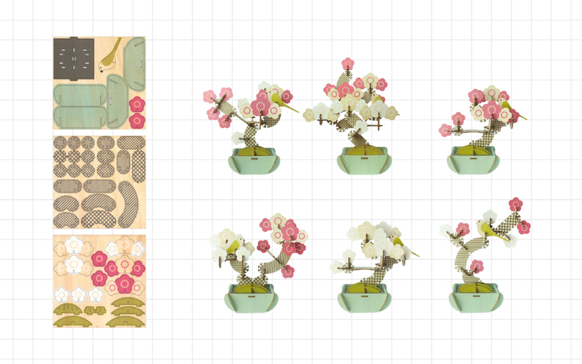 Play Plants Bonsai Puzzles - Little Charm