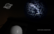 Projector Dome Star Map - Display Ready